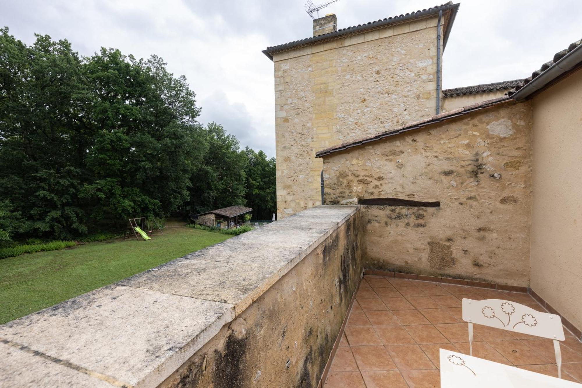 Chateau De Sanse Sainte-Radegonde  Exteriör bild